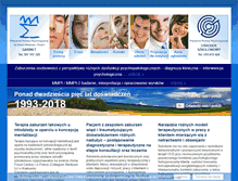 Tablet Screenshot of pracownia-mm.pl